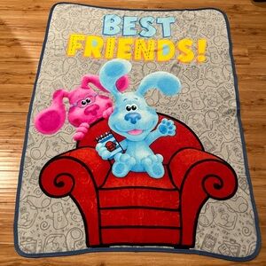 Blue's Clues Red Thinking Chair Throw Blanket